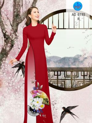 Vải áo dài Quạt và hoa kiểu mới AD 6193 31 1572856194 192 Vai ao dai Quat va hoa kieu moi AD 6193