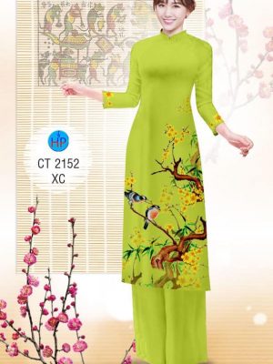 Vải áo dài hoa mai đón tết thiết kế 2019 AD CT 2152 27 1572856352 2 Vai ao dai hoa mai don tet thiet ke 2019
