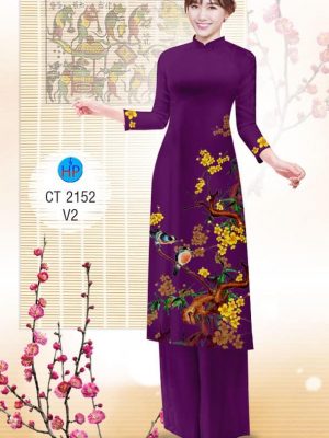 Vải áo dài hoa mai đón tết thiết kế 2019 AD CT 2152 29 1572856352 687 Vai ao dai hoa mai don tet thiet ke 2019