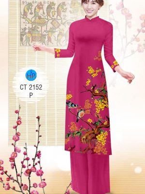 Vải áo dài hoa mai đón tết thiết kế 2019 AD CT 2152 36 1572856353 387 Vai ao dai hoa mai don tet thiet ke 2019