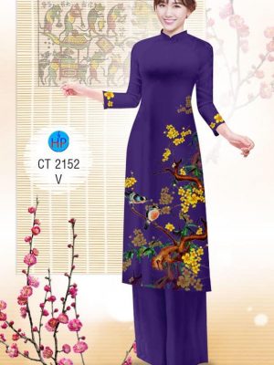 Vải áo dài hoa mai đón tết thiết kế 2019 AD CT 2152 31 1572856353 549 Vai ao dai hoa mai don tet thiet ke 2019