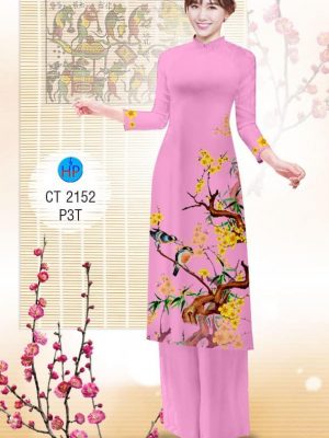 Vải áo dài hoa mai đón tết thiết kế 2019 AD CT 2152 30 1572856353 642 Vai ao dai hoa mai don tet thiet ke 2019