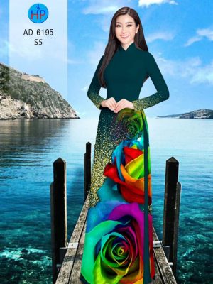 Vải áo dài Hoa hồng rực rỡ thiết kế 2019 AD 6195 23 1572856509 206 Vai ao dai Hoa hong ruc ro thiet ke 2019