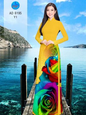 Vải áo dài Hoa hồng rực rỡ thiết kế 2019 AD 6195 37 1572856510 985 Vai ao dai Hoa hong ruc ro thiet ke 2019
