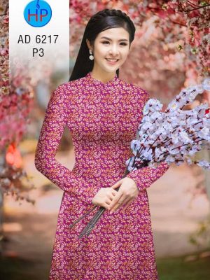 Vải áo dài hoa nhí đều kiểu mới AD 6217 21 1573048577 591 Vai ao dai hoa nhi deu kieu moi AD 6217