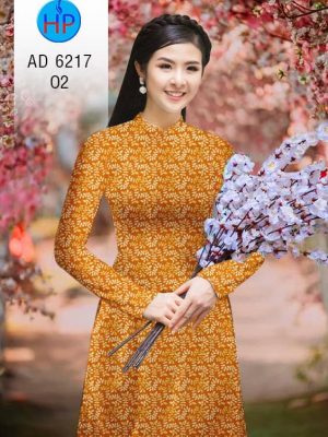 Vải áo dài hoa nhí đều kiểu mới AD 6217 22 1573048577 598 Vai ao dai hoa nhi deu kieu moi AD 6217