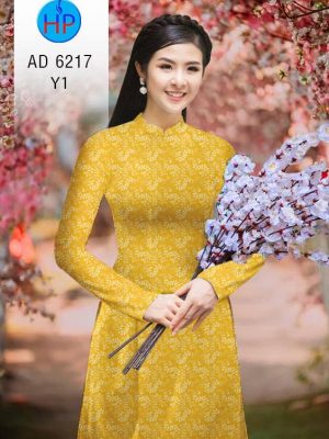 Vải áo dài hoa nhí đều kiểu mới AD 6217 34 1573048578 643 Vai ao dai hoa nhi deu kieu moi AD 6217