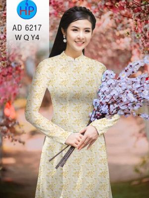 Vải áo dài hoa nhí đều kiểu mới AD 6217 37 1573048578 862 Vai ao dai hoa nhi deu kieu moi AD 6217