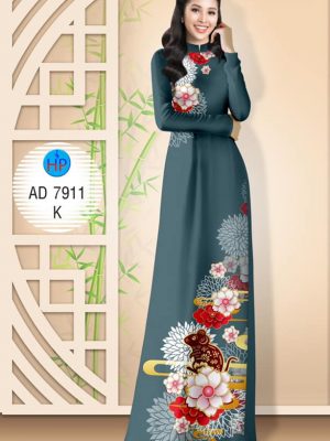 Vải áo dài Xuân Canh Tý kiểu mới AD 7911 26 1573048669 450 Vai ao dai Xuan Canh Ty kieu moi AD 7911