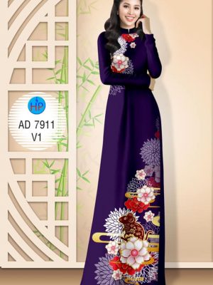 Vải áo dài Xuân Canh Tý kiểu mới AD 7911 33 1573048670 189 Vai ao dai Xuan Canh Ty kieu moi AD 7911