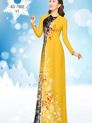 Vải áo dài Hoa tuyết thiết kế 2019 AD 7902 23 1573048815 677 Vai ao dai Hoa tuyet thiet ke 2019 AD 7902