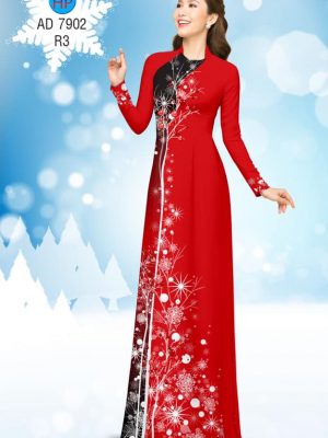 Vải áo dài Hoa tuyết thiết kế 2019 AD 7902 35 1573048816 489 Vai ao dai Hoa tuyet thiet ke 2019 AD 7902
