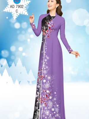 Vải áo dài Hoa tuyết thiết kế 2019 AD 7902 26 1573048816 912 Vai ao dai Hoa tuyet thiet ke 2019 AD 7902