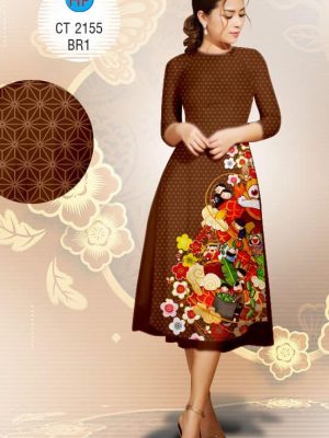 Vải áo dài Cách tân Xuân mới ra AD 2155 27 1573049986 458 Vai ao dai Cach tan Xuan moi ra AD 2155