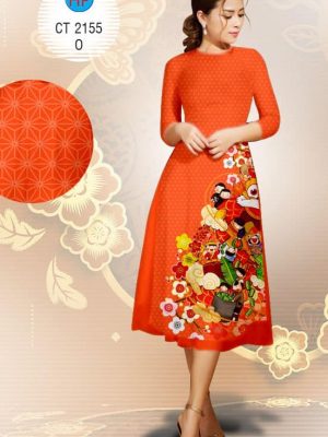 Vải áo dài Cách tân Xuân mới ra AD 2155 24 1573049986 826 Vai ao dai Cach tan Xuan moi ra AD 2155