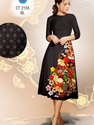 Vải áo dài Cách tân Xuân mới ra AD 2155 28 1573049986 837 Vai ao dai Cach tan Xuan moi ra AD 2155