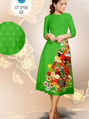 Vải áo dài Cách tân Xuân mới ra AD 2155 25 1573049986 977 Vai ao dai Cach tan Xuan moi ra AD 2155