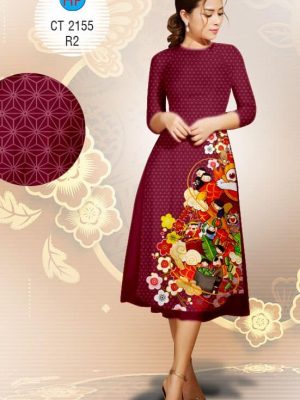 Vải áo dài Cách tân Xuân mới ra AD 2155 37 1573049987 197 Vai ao dai Cach tan Xuan moi ra AD 2155