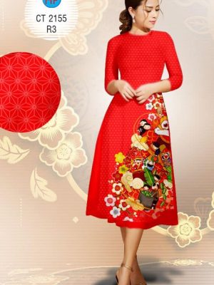 Vải áo dài Cách tân Xuân mới ra AD 2155 35 1573049987 291 Vai ao dai Cach tan Xuan moi ra AD 2155