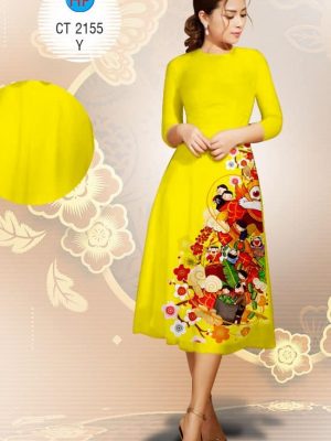 Vải áo dài Cách tân Xuân mới ra AD 2155 34 1573049987 425 Vai ao dai Cach tan Xuan moi ra AD 2155