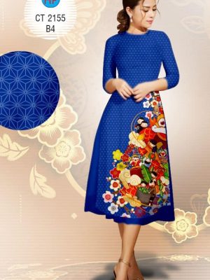 Vải áo dài Cách tân Xuân mới ra AD 2155 33 1573049987 595 Vai ao dai Cach tan Xuan moi ra AD 2155