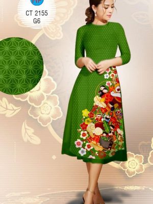 Vải áo dài Cách tân Xuân mới ra AD 2155 31 1573049987 597 Vai ao dai Cach tan Xuan moi ra AD 2155