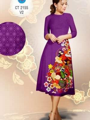 Vải áo dài Cách tân Xuân mới ra AD 2155 36 1573049987 605 Vai ao dai Cach tan Xuan moi ra AD 2155