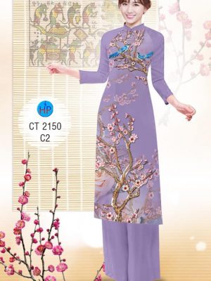 Vải áo dài Cách tân Hoa đào mới ra AD 2150 23 1573050116 682 Vai ao dai Cach tan Hoa dao moi ra AD