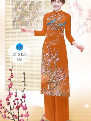 Vải áo dài Cách tân Hoa đào mới ra AD 2150 27 1573050117 171 Vai ao dai Cach tan Hoa dao moi ra AD