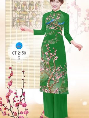 Vải áo dài Cách tân Hoa đào mới ra AD 2150 29 1573050117 278 Vai ao dai Cach tan Hoa dao moi ra AD