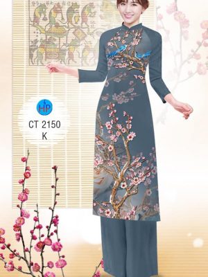 Vải áo dài Cách tân Hoa đào mới ra AD 2150 28 1573050117 622 Vai ao dai Cach tan Hoa dao moi ra AD