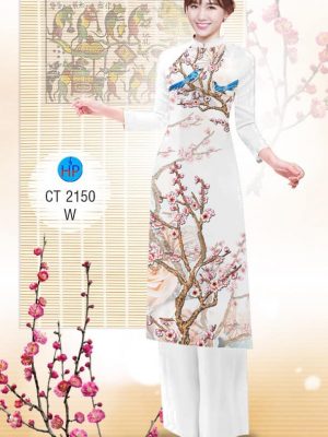 Vải áo dài Cách tân Hoa đào mới ra AD 2150 39 1573050118 800 Vai ao dai Cach tan Hoa dao moi ra AD