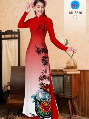 Vải áo dài Hoa Mẫu Đơn và Trúc kiểu mới AD 6216 32 1573050699 793 Vai ao dai Hoa Mau Don va Truc kieu moi