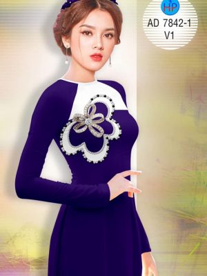 Vải áo dài hoa văn mới ra AD 7842 30 1573114099 116 Vai ao dai hoa van moi ra AD 7842