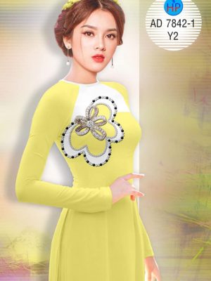 Vải áo dài hoa văn mới ra AD 7842 22 1573114099 28 Vai ao dai hoa van moi ra AD 7842