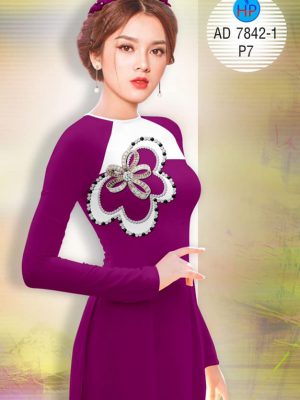 Vải áo dài hoa văn mới ra AD 7842 34 1573114099 419 Vai ao dai hoa van moi ra AD 7842
