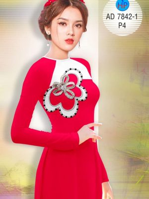 Vải áo dài hoa văn mới ra AD 7842 35 1573114099 609 Vai ao dai hoa van moi ra AD 7842