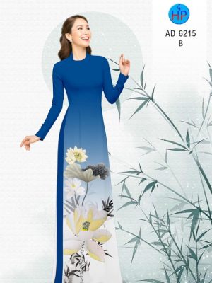 Vải áo dài hoa Sen mới ra AD 6215 24 1573114187 3 Vai ao dai hoa Sen moi ra AD 6215
