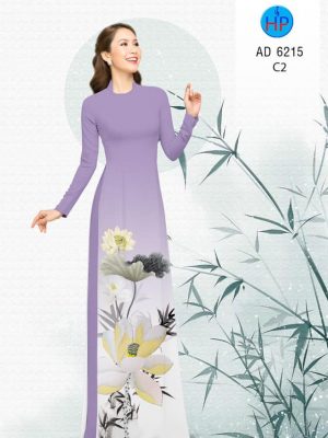 Vải áo dài hoa Sen mới ra AD 6215 23 1573114187 602 Vai ao dai hoa Sen moi ra AD 6215