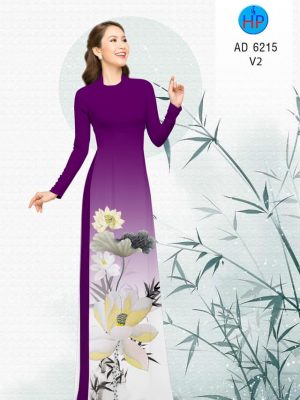 Vải áo dài hoa Sen mới ra AD 6215 30 1573114187 694 Vai ao dai hoa Sen moi ra AD 6215