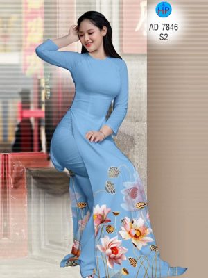1573114334 221 Vai ao dai hoa Sen thiet ke 2019 AD 7846