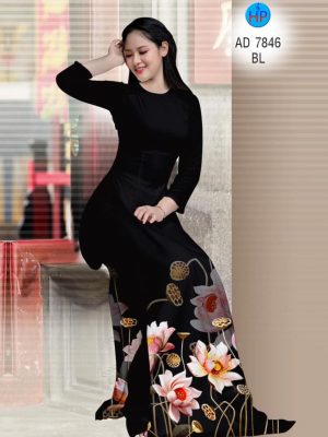 1573114334 476 Vai ao dai hoa Sen thiet ke 2019 AD 7846