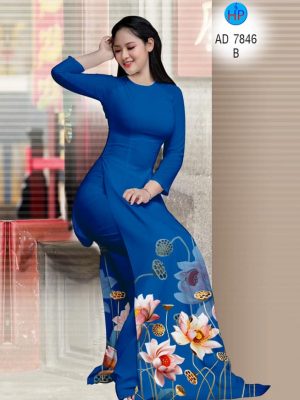 1573114334 483 Vai ao dai hoa Sen thiet ke 2019 AD 7846
