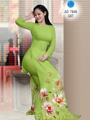 1573114334 514 Vai ao dai hoa Sen thiet ke 2019 AD 7846