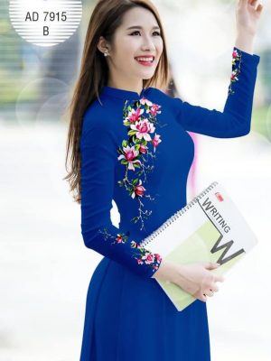 Vải áo dài Hoa Đào kiểu mới AD 7915 30 1573115248 134 Vai ao dai Hoa Dao kieu moi AD 7915