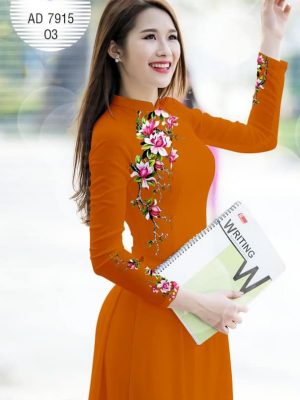 Vải áo dài Hoa Đào kiểu mới AD 7915 29 1573115248 16 Vai ao dai Hoa Dao kieu moi AD 7915
