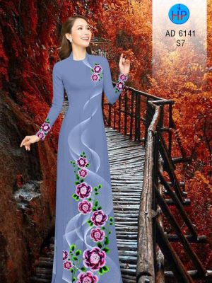 Vải áo dài Hoa in 3D kiểu mới AD 6141 21 1573115680 600 Vai ao dai Hoa in 3D kieu moi AD 6141