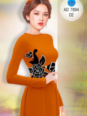 Vải áo dài Hoa in 3D kiểu mới AD 7894 23 1573201737 456 Vai ao dai Hoa in 3D AD