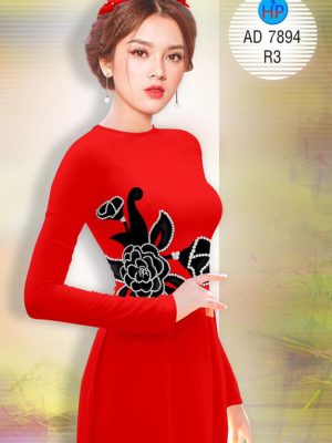 Vải áo dài Hoa in 3D kiểu mới AD 7894 22 1573285553 132 Vai ao dai Hoa in 3D kieu moi AD 7894