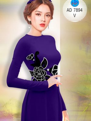 Vải áo dài Hoa in 3D kiểu mới AD 7894 33 1573285553 3 Vai ao dai Hoa in 3D kieu moi AD 7894